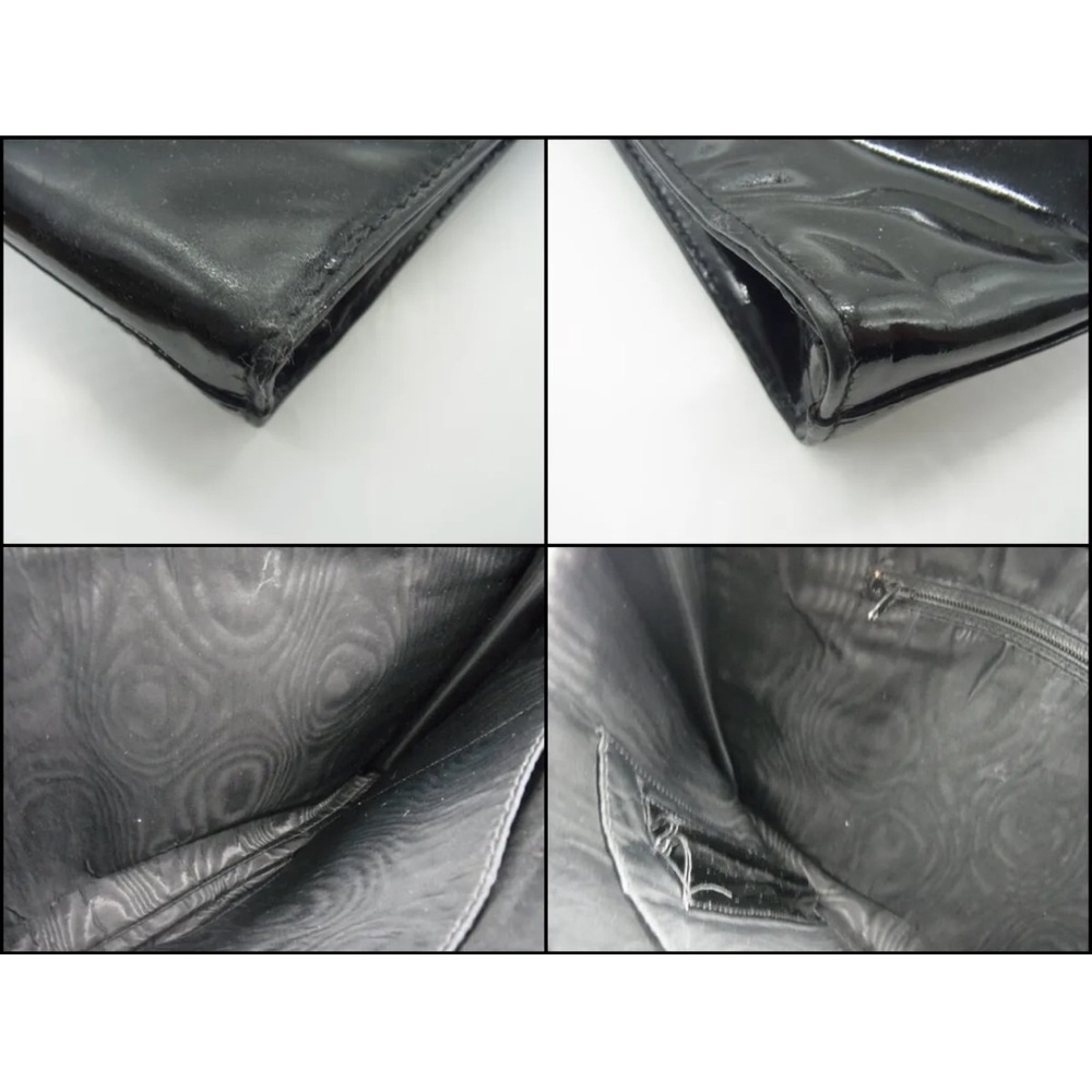 Authentic large clutch black Chanel bag - Picture 4 of 6